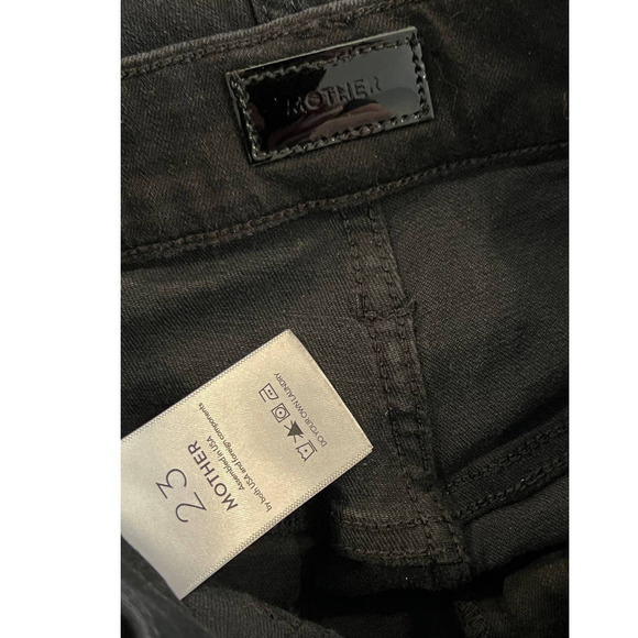 MOTHER The Wrapper Patch Springy Ankle Jeans (23) - Picture 6 of 9